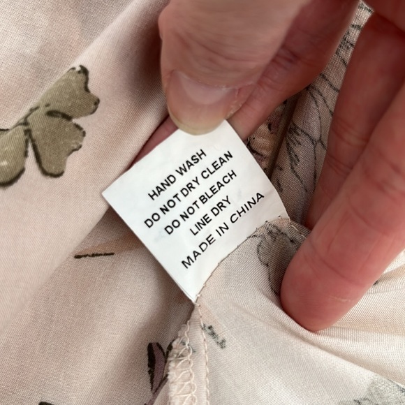 Mia Joy Girls Floral Wrap Dress Robe Size 10 - Picture 8 of 8